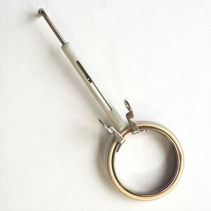 Vintage Bernina Hosiery Darning Hoop 2 Inch Round Free Motion Embroidery Mending